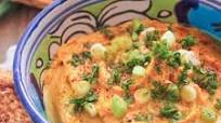 Super Smooth Chipotle Hummus with Chili-Lime Pita Chips Super Smooth Chipotle Hummus with Chili-Lime Pita Chips