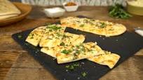 Mini Cheesy Naan Bread Mini Cheesy Naan Bread