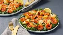 Shrimp & Kale Caesar Salad Shrimp & Kale Caesar Salad