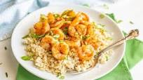 Honey garlic shrimp Honey garlic shrimp