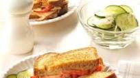 Grilled Hummus Turkey Sandwich - Kids in the Kitchen - Middle School Age Grilled Hummus Turkey Sandwich - Kids in the Kitchen - Middle School Age