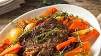 Crock Pot Chuck Roast with Potatoes and Carrots Crock Pot Chuck Roast with Potatoes and Carrots