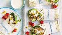 Chicken Caesar veggie wraps Chicken Caesar veggie wraps