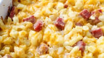 Cheesy Ham and Potato Casserole Cheesy Ham and Potato Casserole