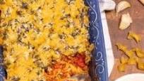 Beef, Spinach and Noodle Casserole Beef, Spinach and Noodle Casserole