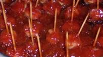 Bacon Wrapped Water Chestnuts With Ketchup Sauce Bacon Wrapped Water Chestnuts With Ketchup Sauce