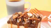 Caramel Topped Ice Cream Dessert Caramel Topped Ice Cream Dessert