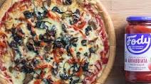 Fody's Low FODMAP Pizza (Spicy Spinach, Mushroom & Red Pepper) Fody's Low FODMAP Pizza (Spicy Spinach, Mushroom & Red Pepper)
