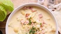 Low-Carb Cauliflower, Ham and Cheese Soup Low-Carb Cauliflower, Ham and Cheese Soup