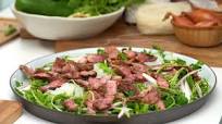 Thai-style Beef Salad over Angel-Hair Pasta Recipe Thai-style Beef Salad over Angel-Hair Pasta Recipe