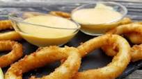 Breaded Calamari with Curry Sauce Breaded Calamari with Curry Sauce