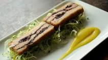 Pork Belly & Black Pudding with Apple Puree, Fennel… Pork Belly & Black Pudding with Apple Puree, Fennel…