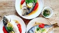 Oven steamed lemongrass fish - Asian - Mediterranean style Oven steamed lemongrass fish - Asian - Mediterranean style