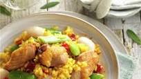 Paella valenciana tradicional Paella valenciana tradicional