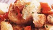 Turkey and potato pan fry Turkey and potato pan fry