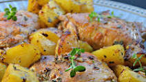 Greek Lemon Chicken and Potatoes Greek Lemon Chicken and Potatoes