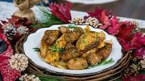 Lidia Bastianich - Chicken and Sausage Bites with Apple Cider Vinegar Sauce Lidia Bastianich - Chicken and Sausage Bites with Apple Cider Vinegar Sauce