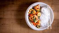 Stir-fried Prawns with Chilli Garlic Sauce Stir-fried Prawns with Chilli Garlic Sauce