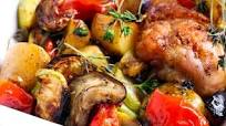 Chicken and Sausage Tray Bake Chicken and Sausage Tray Bake