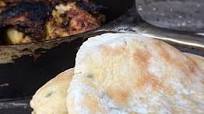 Lavender and Fennel Pollen Naan Bread Lavender and Fennel Pollen Naan Bread