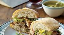 Crispy Pork Belly Sandwiches with Meyer Lemon Relish Crispy Pork Belly Sandwiches with Meyer Lemon Relish