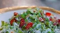 Edamame and Caramelized Onion Salad Edamame and Caramelized Onion Salad