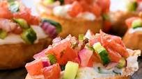 Greek Bruschetta with Feta recipe Greek Bruschetta with Feta recipe