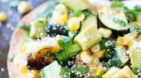 Grilled Zucchini and Corn Tostadas Grilled Zucchini and Corn Tostadas