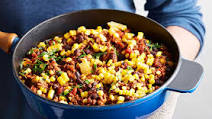 Pork with rice and black beans recipe Pork with rice and black beans recipe