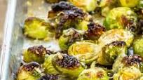 Lemon Roasted Brussels Sprouts Lemon Roasted Brussels Sprouts