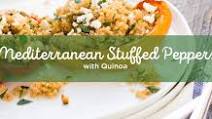 Mediterranean Stuffed Peppers with Quinoa from A Couple Cooks Mediterranean Stuffed Peppers with Quinoa from A Couple Cooks