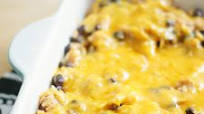 Cheesy Chicken Enchilada Rice Bake Cheesy Chicken Enchilada Rice Bake