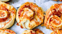 Pizza Pinwheels with Homemade Dough Pizza Pinwheels with Homemade Dough
