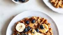 Vegan Peanut Butter Waffles Vegan Peanut Butter Waffles