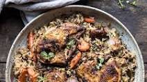 Slow Cooker Herbed Chicken and Rice Pilaf Slow Cooker Herbed Chicken and Rice Pilaf
