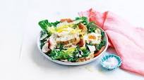 Chicken and kale caesar salad Chicken and kale caesar salad
