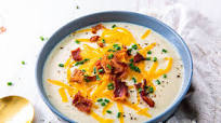 Loaded Cauliflower Soup Loaded Cauliflower Soup
