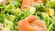 Smoked Salmon & Avocado Salad- Super Healthy Smoked Salmon & Avocado Salad- Super Healthy