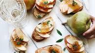 Pear and Apple Crostini Pear and Apple Crostini