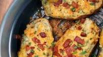 Air Fryer Twice Baked Potatoes Air Fryer Twice Baked Potatoes