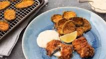 Air-Fried Keto Fish and Zucchini Chips Air-Fried Keto Fish and Zucchini Chips