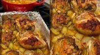 Puerto Rican Style Roast Chicken with Potatoes Puerto Rican Style Roast Chicken with Potatoes