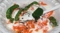 Carrot onion raita Carrot onion raita