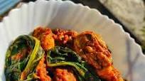 Kashmiri kadam Saag Chicken Kashmiri kadam Saag Chicken