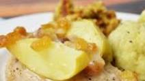 Easy Apple Raisin Smothered Pork Chops Easy Apple Raisin Smothered Pork Chops