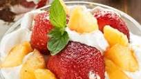 Double Strawberry Peach “Jello” Parfait Double Strawberry Peach “Jello” Parfait