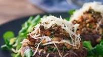 Stuffed Mushrooms with Mince Beef Stuffed Mushrooms with Mince Beef
