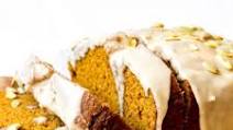 Sour Cream Pumpkin Bread with Maple Brown Butter Glaze Sour Cream Pumpkin Bread with Maple Brown Butter Glaze