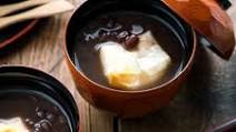 Zenzai (Oshiruko) - Red Bean Soup with Mochi Zenzai (Oshiruko) - Red Bean Soup with Mochi
