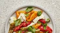 Roasted Pepper Caprese Roasted Pepper Caprese